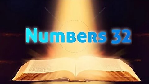 Numbers 32-NIV Bible Reading