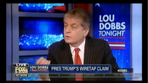 Judge Napolitano (New Jersey Superior Court judge): Trump & the Deep State - Setting the record straight - 2017