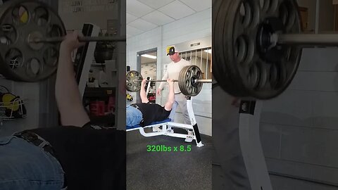 320lbs x 8.5 reps, Crazy 🤪 old man