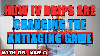 How IV Drips are Changing the Antiaging Game