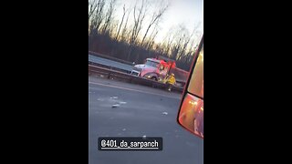 Truck Accident On Highway 400