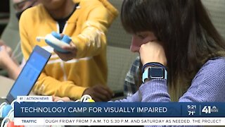 Technology camp for visually imparied