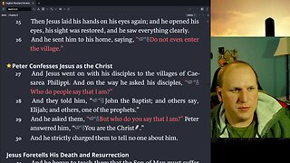 Peter's Confession - Mark Bible Study Part 31