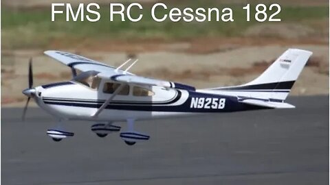 Flight Of FMS RC Cessna 182