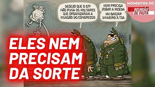 O STF é uma "mãe" para os militares | Momentos Reunião de Pauta