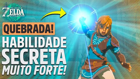 PEGUE AGORA MESMO! PODER SECRETO PODEROSO para LINK em ZELDA TEARS OF THE KINGDOM | Earthwake Skill