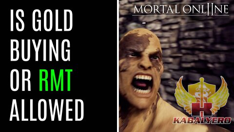 MORTAL ONLINE 2 - Is Gold Buying or RMT Allowed? #Shorts