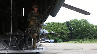 B-Roll: U.S., Philippine Marines practice onloading, offloading drills