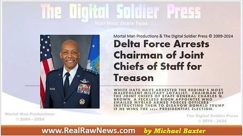 Delta Force Captures Chairman of the Joint Chiefs of Staff General Charles Brown for TREASON