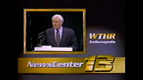 January 4, 1988 - Bumpers for Bob Hope USO Special & WTHR Robert Orr State of State