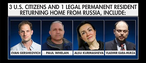 Gershkovich and Whelan free from Russia | LiveNOW from FOX