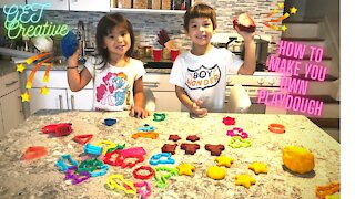 How to Make Play doh Homemade DIY Playdoh