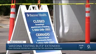 ADHS: Arizona testing blitz expands additional two weeks