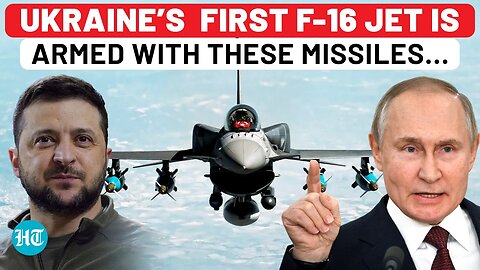 Ukraine Gets First F-16 With Deadly NATO Missiles | Can These Jets Turn The Tide Of Russia War?
