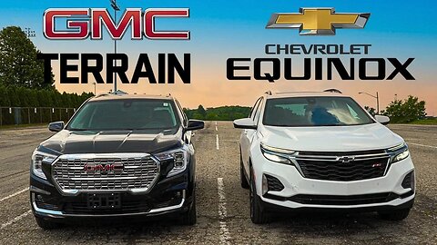GMC Terrain vs. Chevrolet Equinox Which one should you buy? | Full SUV Comparison 2023"