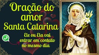 Oração do amor Santa Catarina 💖😍