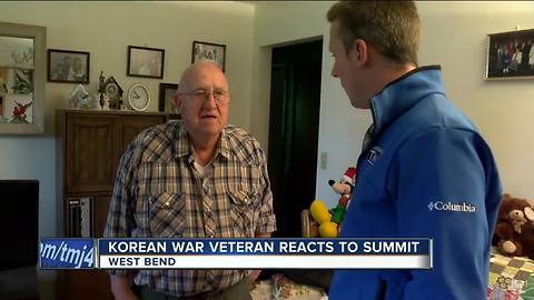 Korean War veteran reacts to Trump-Kim Jong Un meeting