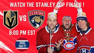 LIVE STREAM Florida Panthers vs Vegas Golden Knights Game 2 with Habs Fan TV!