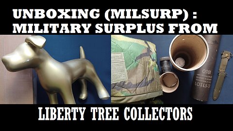 UNBOXING 192: LIBERTY TREE COLLECTORS. US Poncho Liner, M8A1 Scabbard, M31 Rifle Grenade Tubes