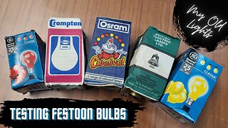 Testing Festoon Bulbs - Part 1