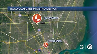 Freeway construction ongoing in metro Detroit