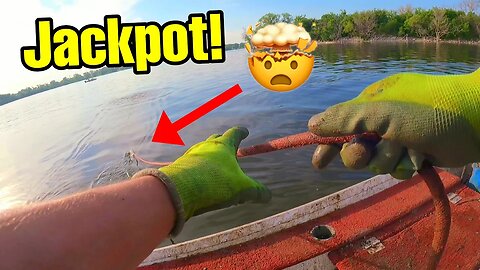 The Most INSANE Magnet Fishing Jackpot Full of Expensive Finds!!!