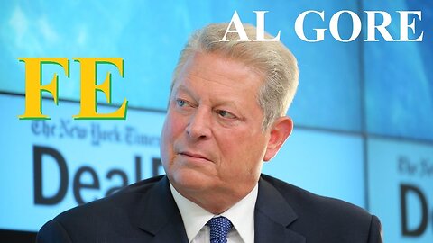 Al Gore - The only blue marble picture - research Flat Earth ✅