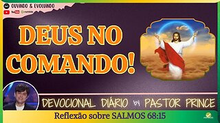 DEUS NO COMANDO SIM, SENHOR! | Pastor Joseph Prince - Devocional | EVANGELHO DA GRAÇA