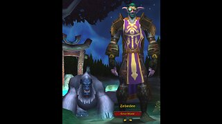 World of Warcraft Hunter journeys to the Utgard keep with crew