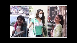 Shraddha Kapoor, Alaya F & Anjini Dhawan snapped across in the town | SpotboyE