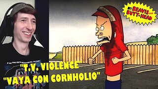 Beavis & Butt-Head (1997) Reaction | Season 7 Episode 23 & 24 "T.V. Violence/Vaya Con Cornholio"