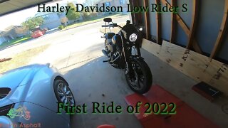 2020 Harley Davidson Low Rider S | First Ride of the New Year