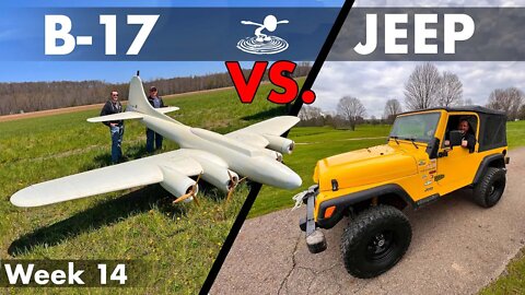 Will our 20 Foot B-17 Be Able to Pull a Jeep!