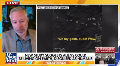 2024 Fox News Broadcast Postulates that "Extraterrestrials are Real"