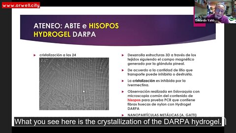 Dr. Eduardo Yahbes on microtechnology and DARPA hydrogel