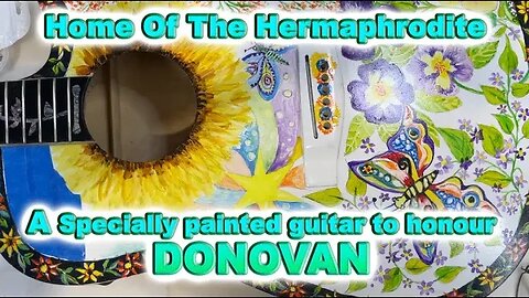 Designed for the Donovan has a surprise visitor inside. Mr. hurdy-gurdy