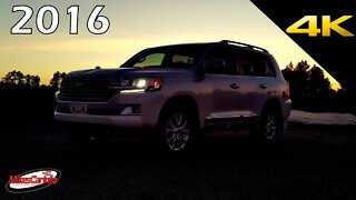 AT NIGHT: 2016 Toyota Land Cruiser Interior and Exterior in 4K