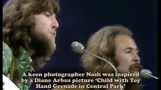 Graham Nash & David Crosby : Teach Your Children (HQ) Live 1970 Enhanced
