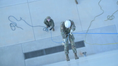 TRUST THE GEAR! Rappelling with EOD (BROLL)