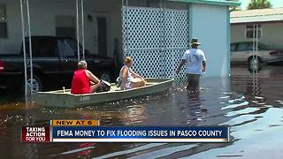 FEMA sending millions to Pasco County in hopes of fixing flooding issues