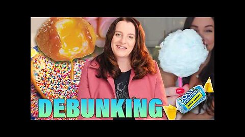 Debunking Jolly Rancher cotton candy, deep-fried frozen eggs, heat treated flour ... | Ann Reardon