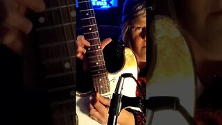 Bluesy guitar riffs- Cari Dell- Female lead guitarist #bluesguitar