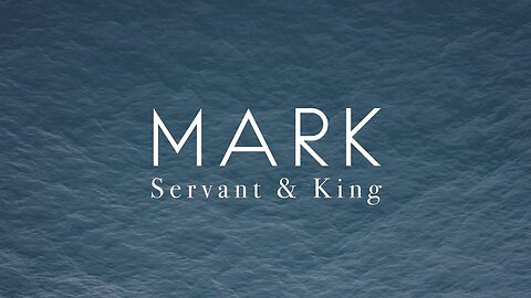 Mark 13:32-37 Be Ready