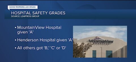 Las Vegas hospitals being recognized for safety