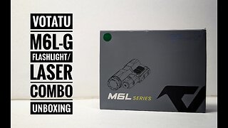 Votatu M6L-G Flashlight/Laser Combo Unboxing