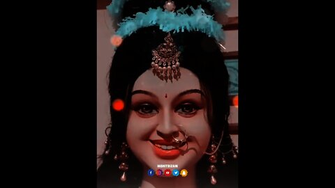 Narshingpur Maa Durga Pratima Status | साक्षात मां दुर्गा प्रतिमा | Narsinghpur | Durga maa #Short