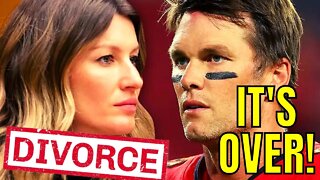 Tom Brady And Gisele Announce They Are Getting A Divorce | Lowest Point Of His ENTIRE Career