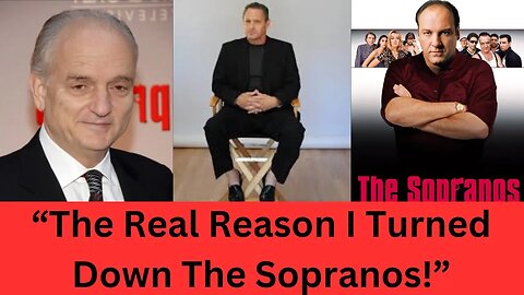 Mobster Sal Polisi On Why He Turned Down The Sopranos Tv Show (David Chase & James Gandolfini)