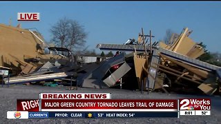 Major Green Country tornado leaves trail of damage