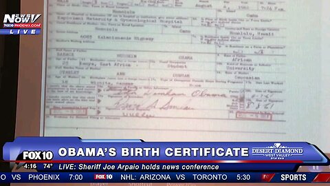 Obama fake birth certificate